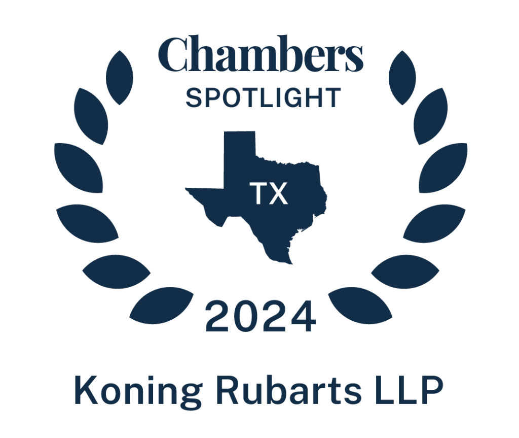 Koning Rubarts Recognized by Chambers and Partners Koning Rubarts LLP